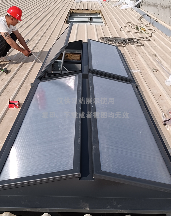 兰州王老吉生产车间达日排烟天窗