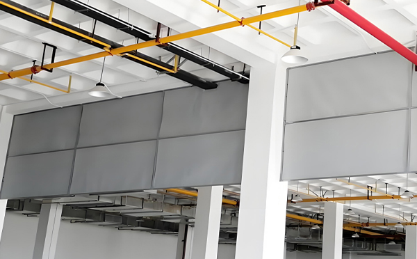 商场防烟分区常闭节点:达日挡烟垂壁高度与控制器接线图解 商场防烟分区常闭节点:达日挡烟垂壁高度与控制器接线图解