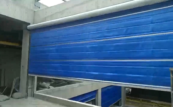 大型物流园区完成达日防火门整体安装工程