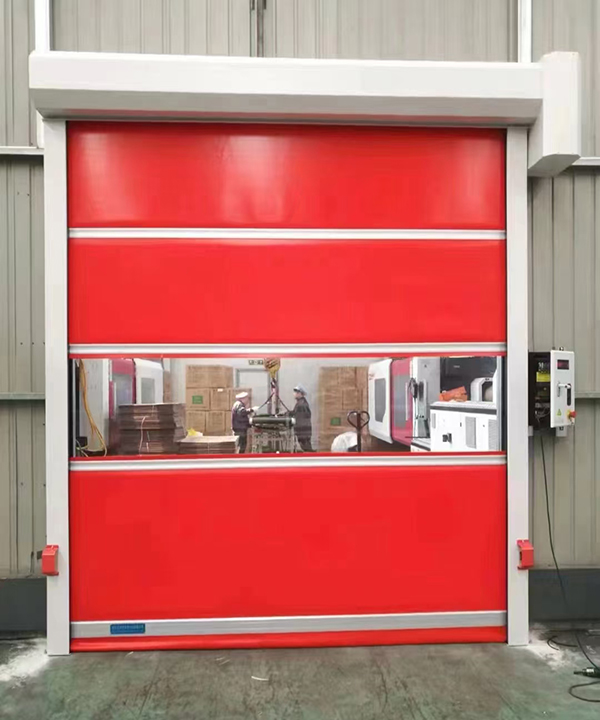 达日快速达日卷帘门提升电子制造厂房分区管理效率